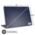 Japan Soccer Flag Universal Laptop 16in (13 x 9.4in) Skin